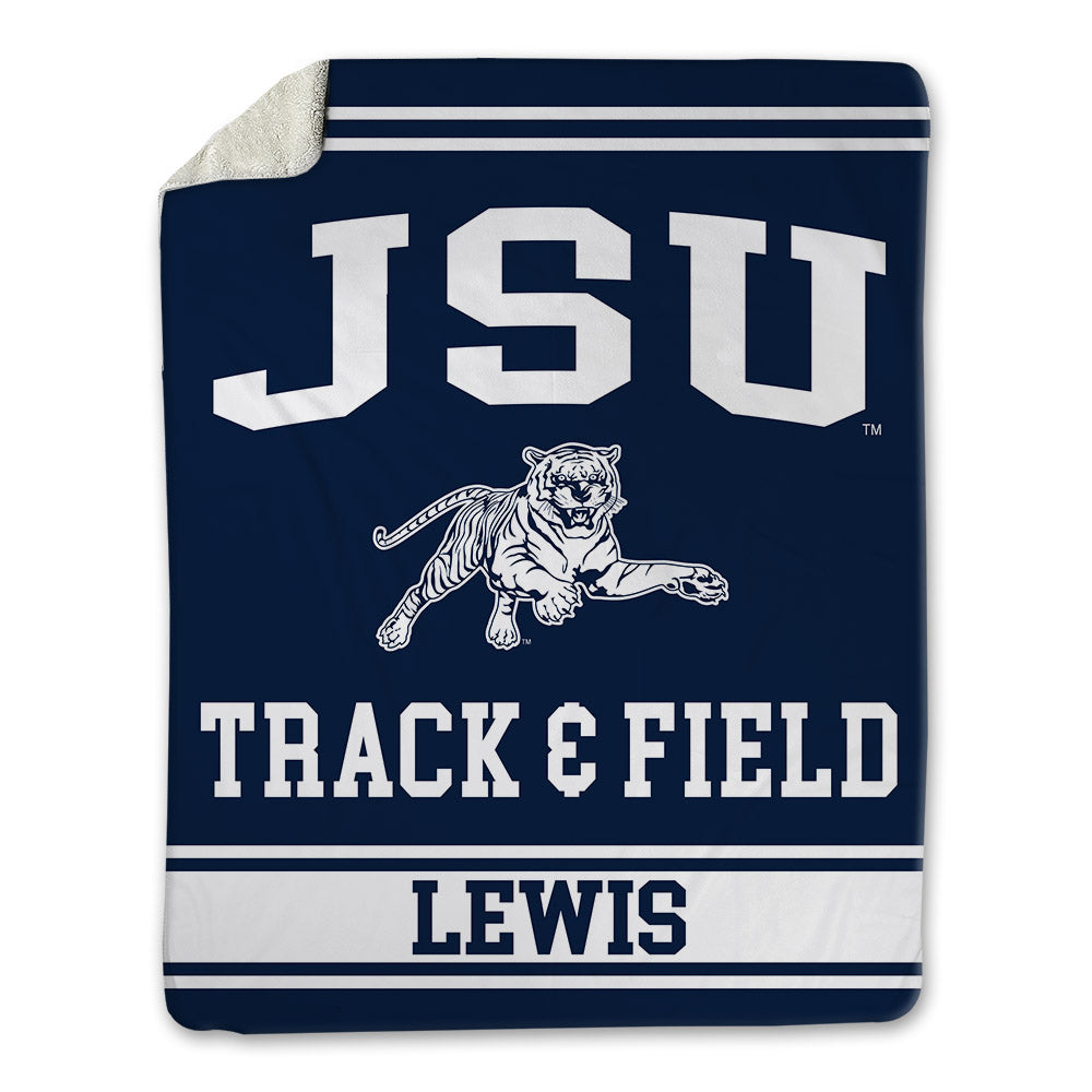 Jackson State - NCAA Men's Track & Field : Nathan Lewis - Blanket-0