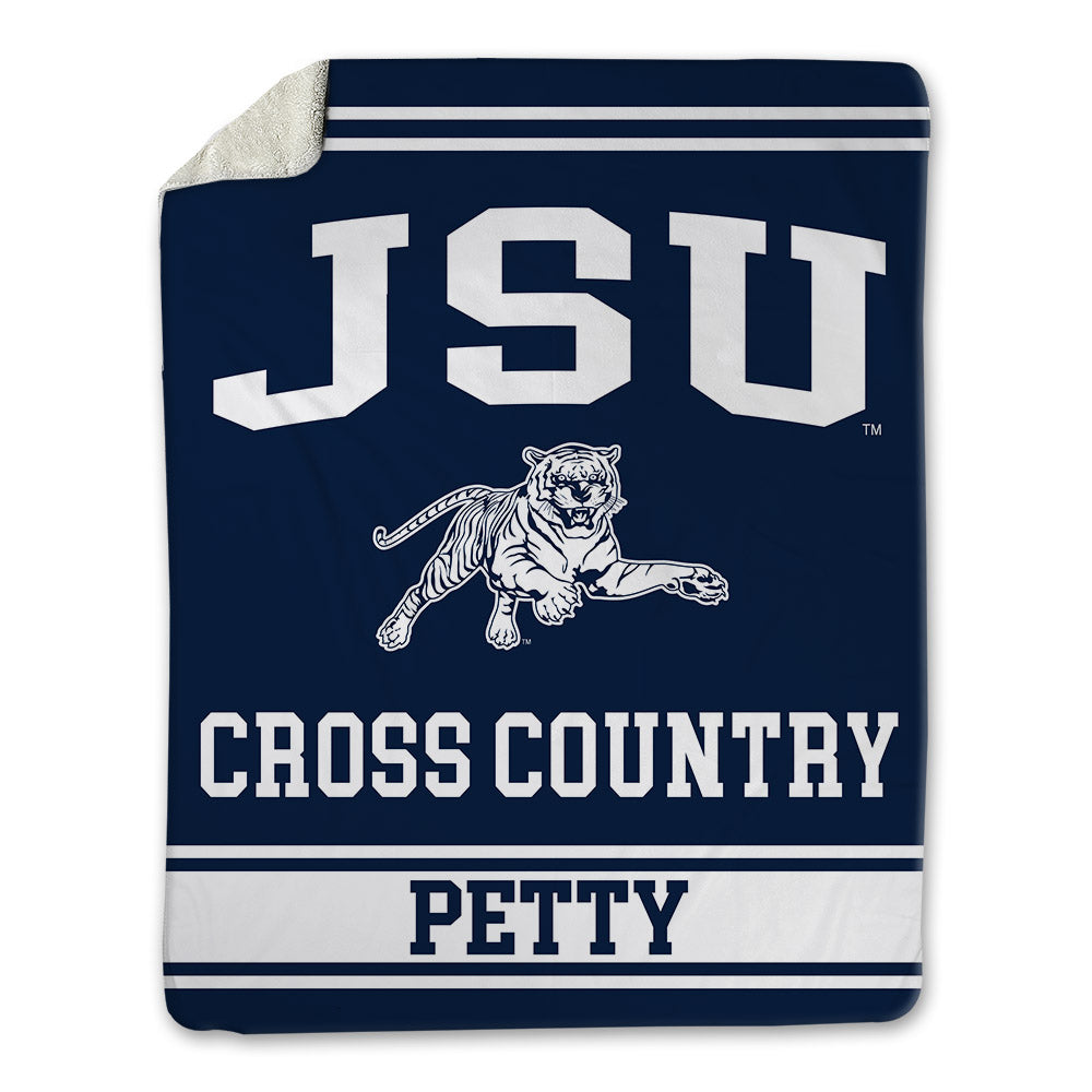 Jackson State - NCAA Women's Cross Country : Jordyn Petty - Blanket-0