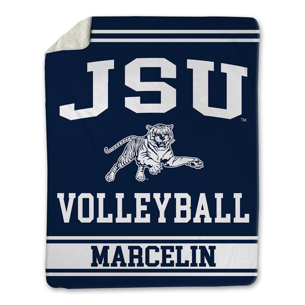 Jackson State - NCAA Women's Volleyball : Nyjha Marcelin - Blanket-0