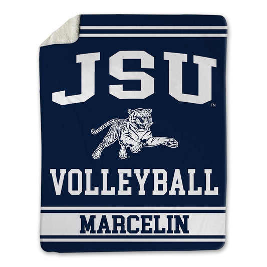 Jackson State - NCAA Women's Volleyball : Nyjha Marcelin - Blanket-0