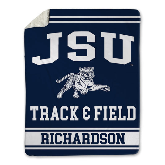 Jackson State - NCAA Women's Track & Field : Artajia Richardson - Blanket-0