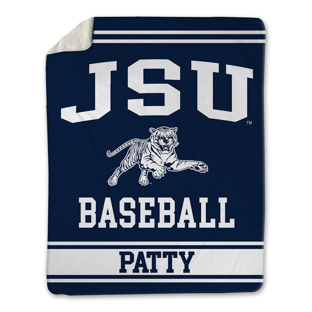 Jackson State - NCAA Baseball : Tyshon Patty - Blanket-0