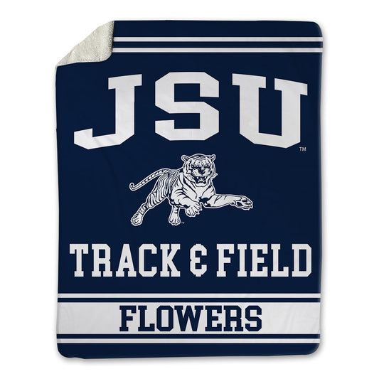 Jackson State - NCAA Men's Track & Field : Solomon Flowers - Blanket-0