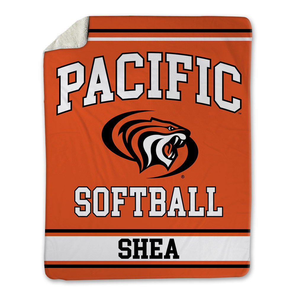 Pacific - NCAA Softball : Kiley Shea - Blanket-0