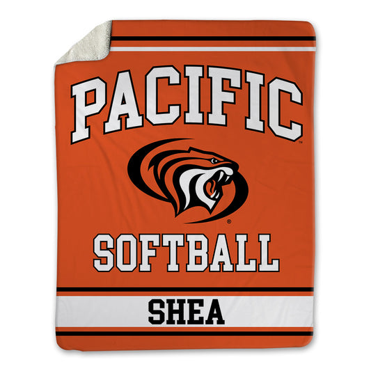 Pacific - NCAA Softball : Kiley Shea - Blanket-0
