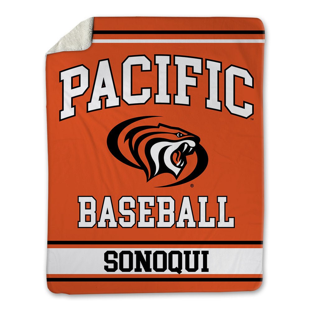 Pacific - NCAA Baseball : Cade Sonoqui - Blanket-0