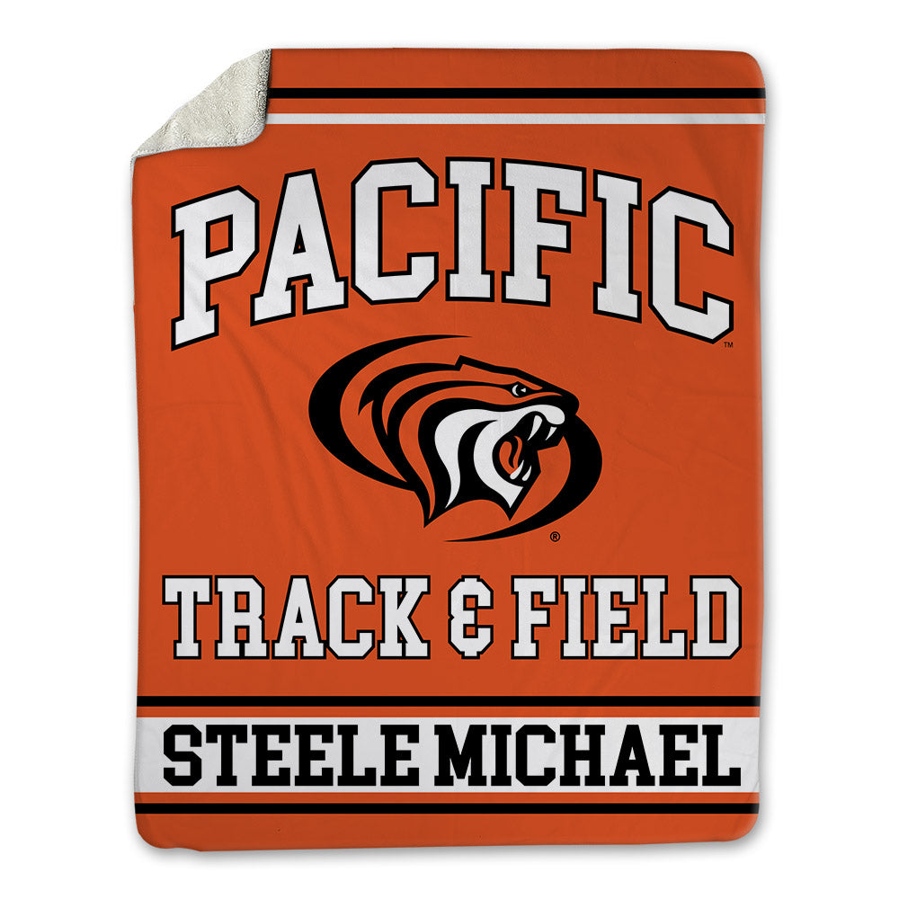 Pacific - NCAA Women's Track & Field : Winisha Steele Michael - Blanket-0