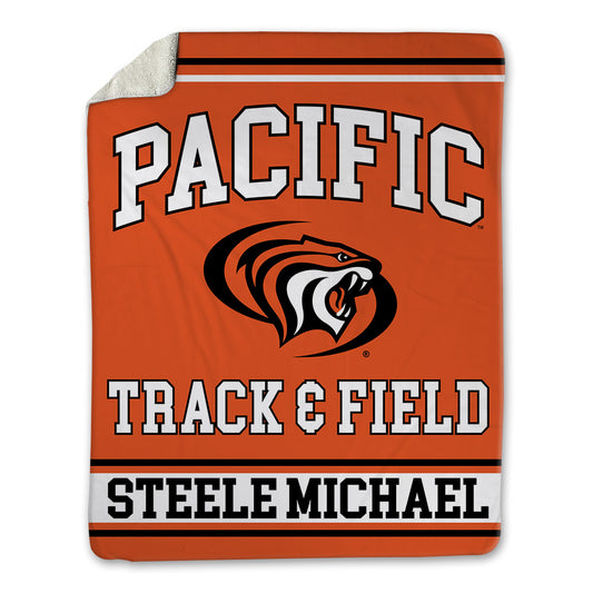 Pacific - NCAA Women's Track & Field : Winisha Steele Michael - Blanket-0
