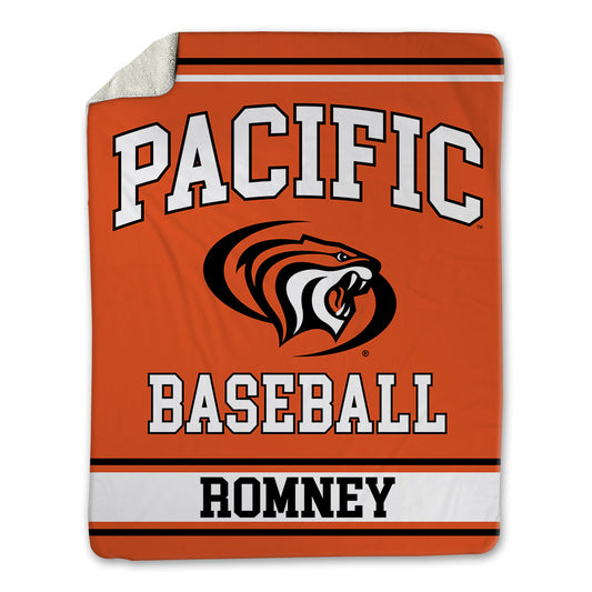 Pacific - NCAA Baseball : Park Romney - Blanket-0