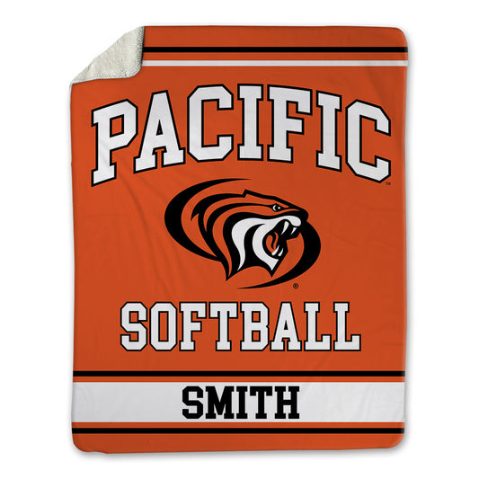Pacific - NCAA Softball : Desiree Smith - Blanket-0