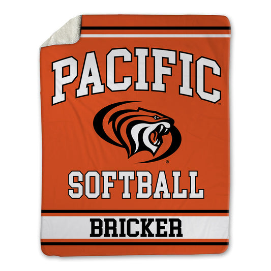Pacific - NCAA Softball : Amanda Bricker - Blanket-0