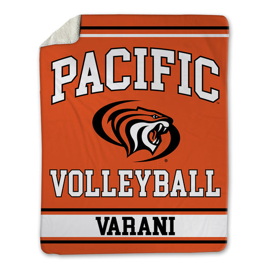 Pacific - NCAA Women's Volleyball : Valentina Varani - Blanket-0
