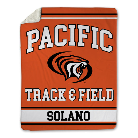 Pacific - NCAA Women's Track & Field : Gianna solano - Blanket-0