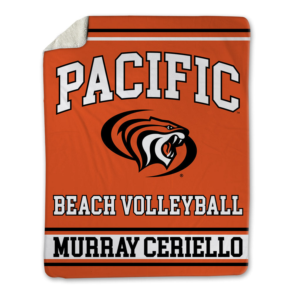 Pacific - NCAA Beach Volleyball : Nadia Murray Ceriello - Blanket-0