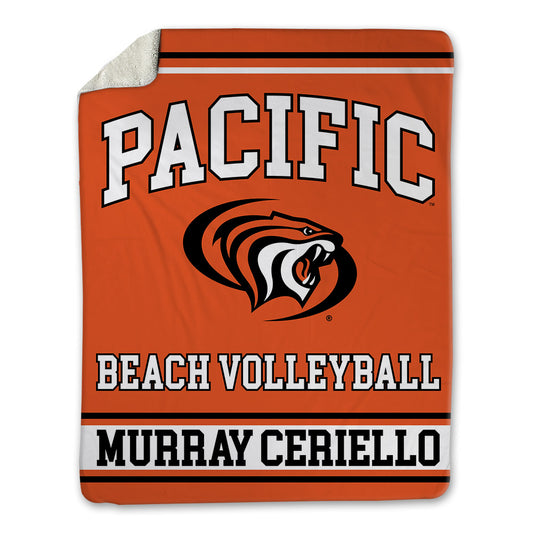 Pacific - NCAA Beach Volleyball : Nadia Murray Ceriello - Blanket-0
