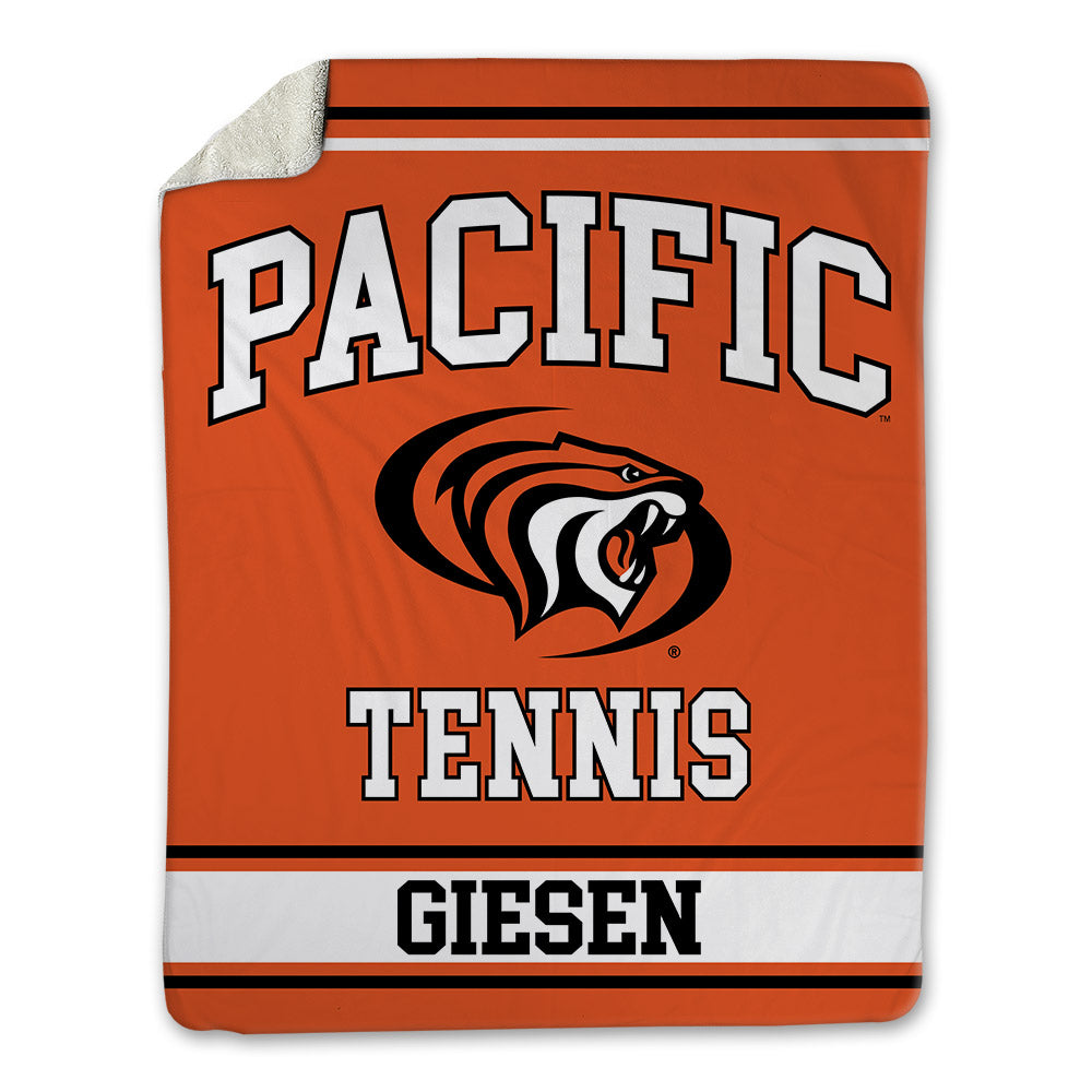 Pacific - NCAA Men's Tennis : Jonty Giesen - Blanket-0