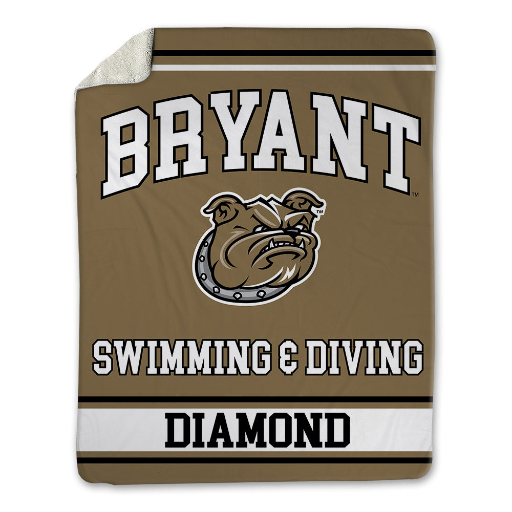 Bryant - NCAA Women's Swimming & Diving : Megan Diamond - Blanket-0