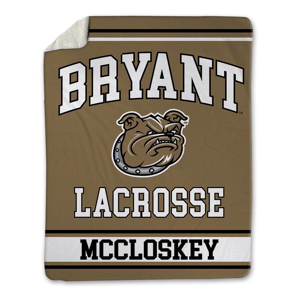 Bryant - NCAA Men's Lacrosse : Jack MCCLOSKEY - Blanket-0