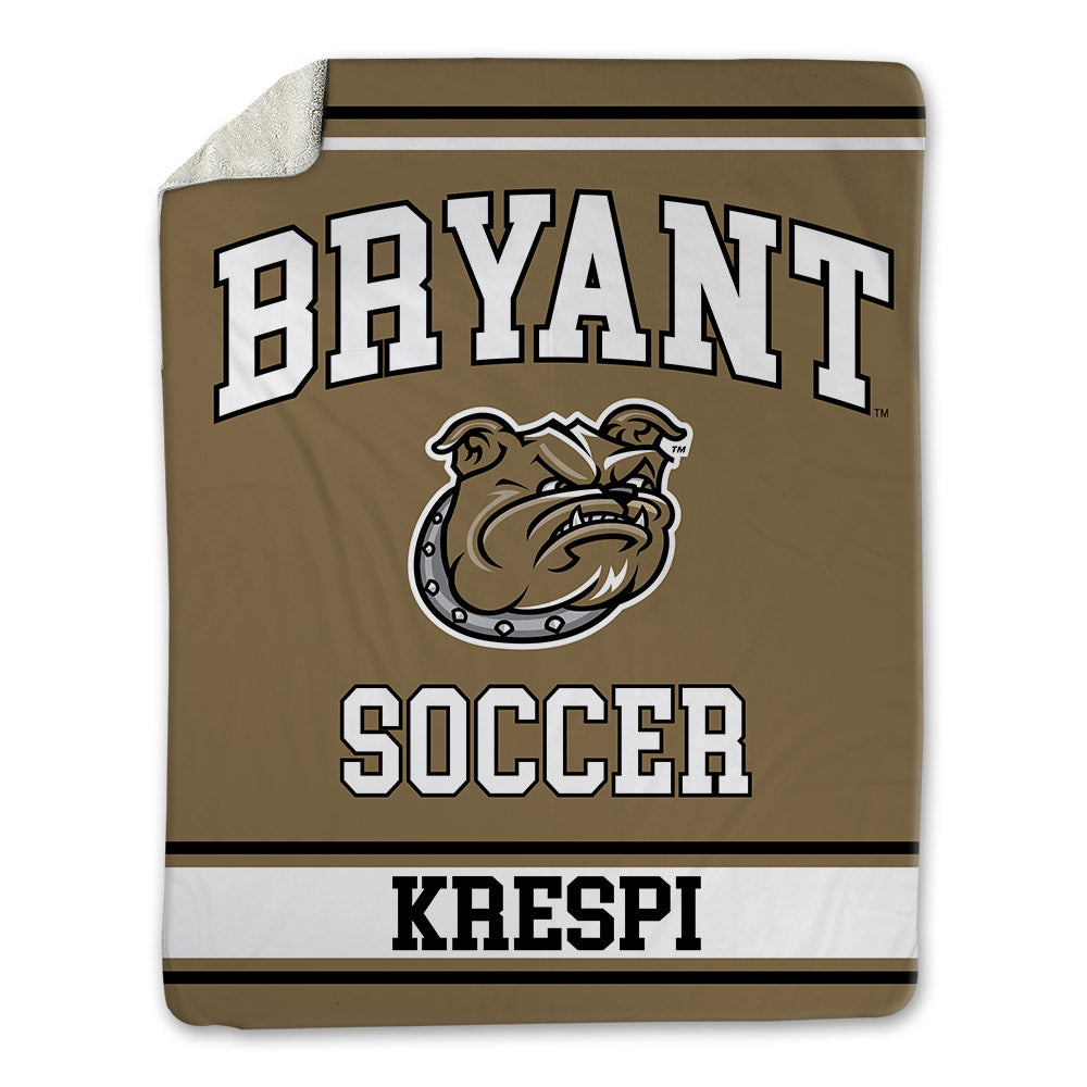 Bryant - NCAA Men's Soccer : Ilay Krespi - Blanket-0