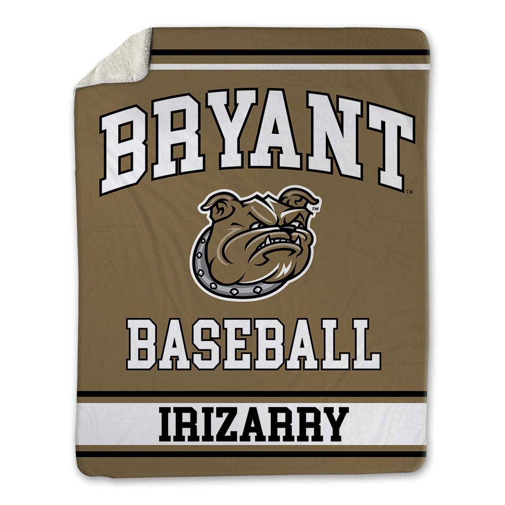 Bryant - NCAA Baseball : Carlos Irizarry - Blanket-0