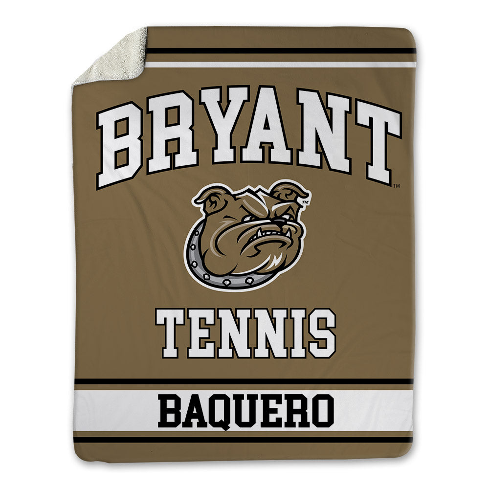 Bryant - NCAA Men's Tennis : Daniel Baquero - Blanket-0
