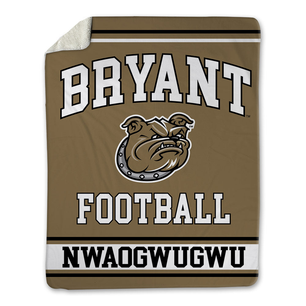 Bryant - NCAA Football : Michael Nwaogwugwu - Blanket-0