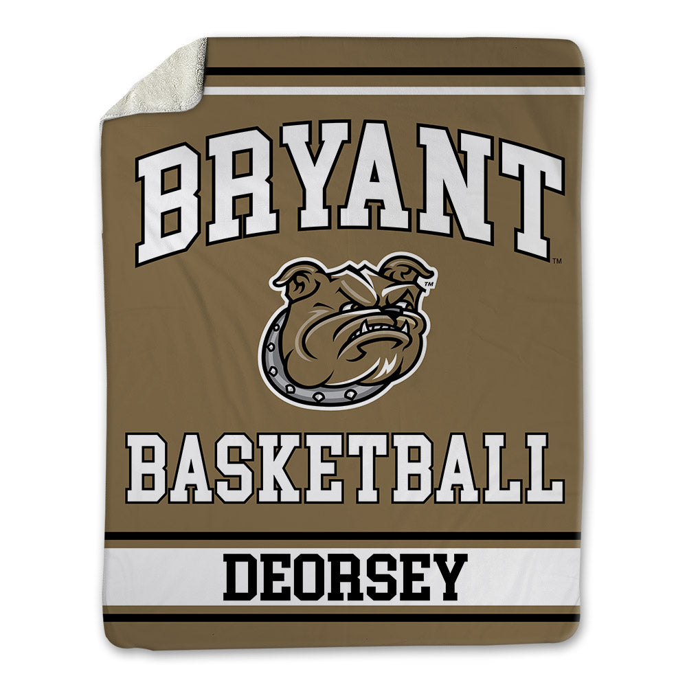 Bryant - NCAA Men's Basketball : Michael DeOrsey - Blanket-0