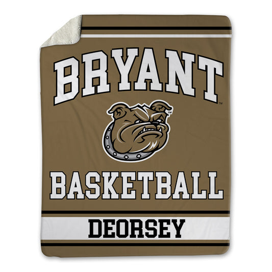 Bryant - NCAA Men's Basketball : Michael DeOrsey - Blanket-0