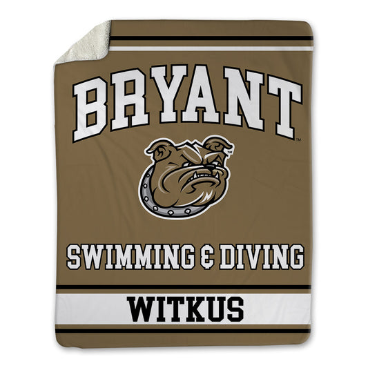 Bryant - NCAA Women's Swimming & Diving : Amanda Witkus - Blanket-0