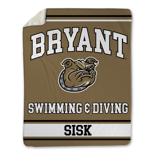 Bryant - NCAA Women's Swimming & Diving : Colleen Sisk - Blanket-0