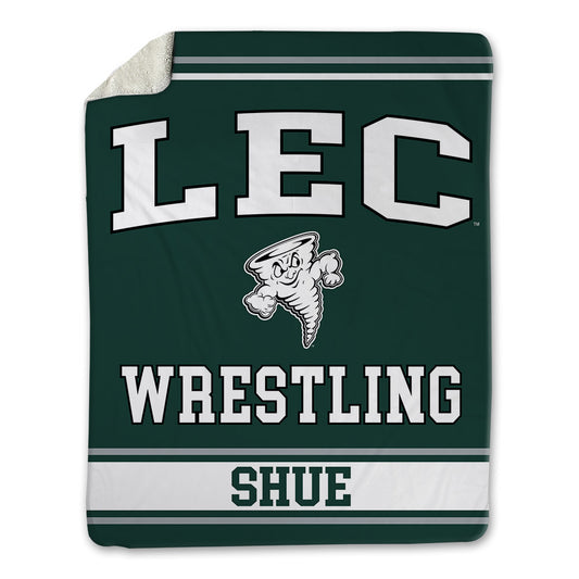 Lake Erie College - NCAA Wrestling : David Shue - Blanket-0