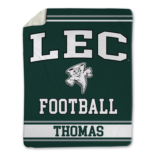 Lake Erie College - NCAA Football : Curtis Thomas - Blanket-0