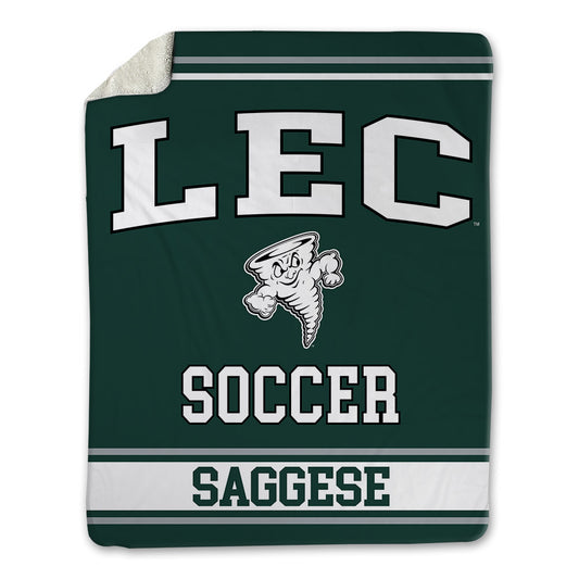 Lake Erie College - NCAA Men's Soccer : Hutch Saggese - Blanket-0
