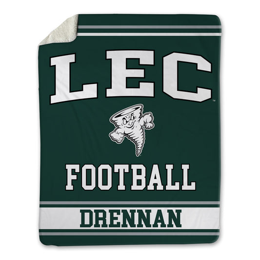 Lake Erie College - NCAA Football : Landon Drennan - Blanket-0
