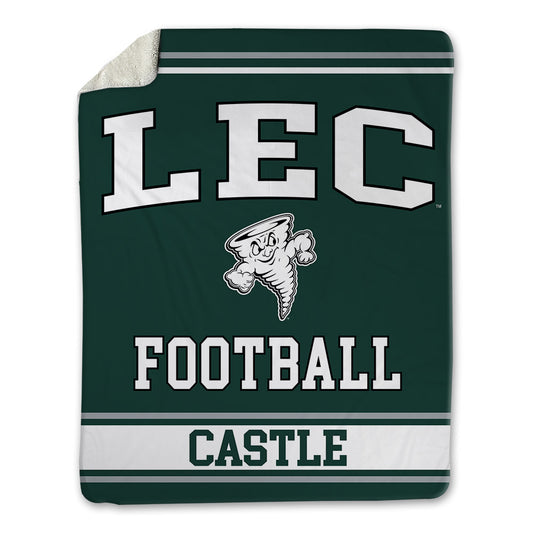 Lake Erie College - NCAA Football : Tavon Castle - Blanket-0