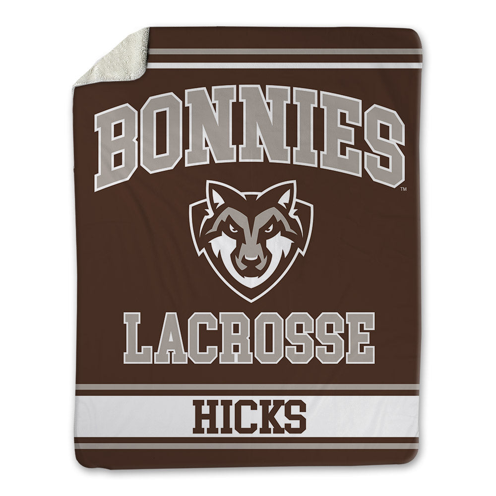St. Bonaventure - NCAA Women's Lacrosse : Katelyn Hicks - Blanket-0