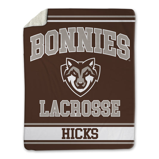 St. Bonaventure - NCAA Women's Lacrosse : Katelyn Hicks - Blanket-0