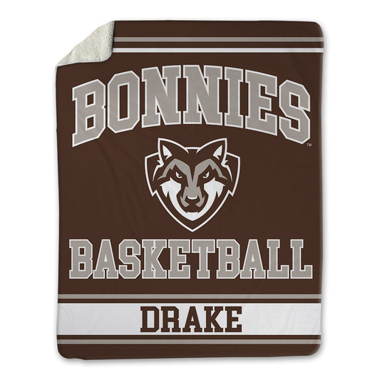 St. Bonaventure - NCAA Women's Basketball : Laycee Drake - Blanket-0