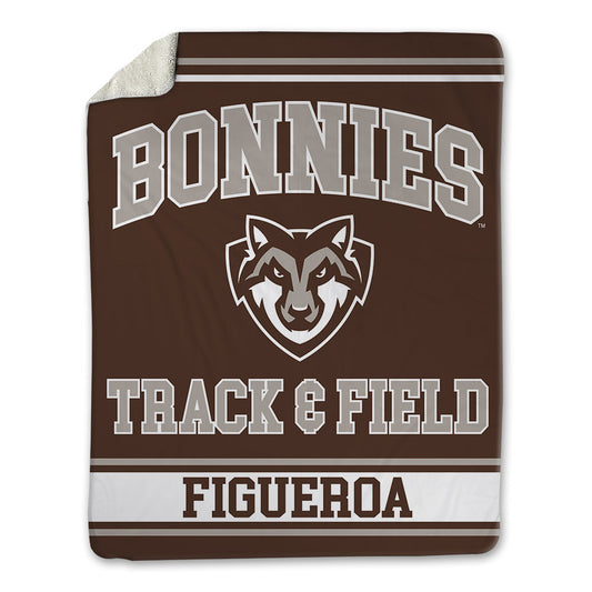St. Bonaventure - NCAA Men's Track & Field : Christian Figueroa - Blanket-0
