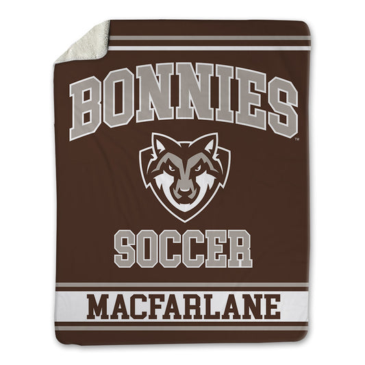 St. Bonaventure - NCAA Men's Soccer : Kyle Macfarlane - Blanket-0