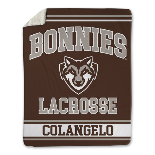 St. Bonaventure - NCAA Women's Lacrosse : Britney Colangelo - Blanket-0
