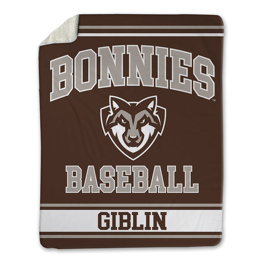 St. Bonaventure - NCAA Baseball : Eamon Giblin - Blanket-0