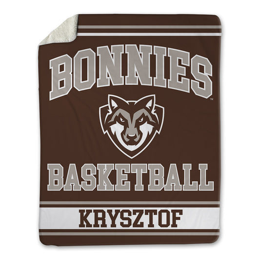 St. Bonaventure - NCAA Women's Basketball : Kaylee Krysztof - Blanket-0