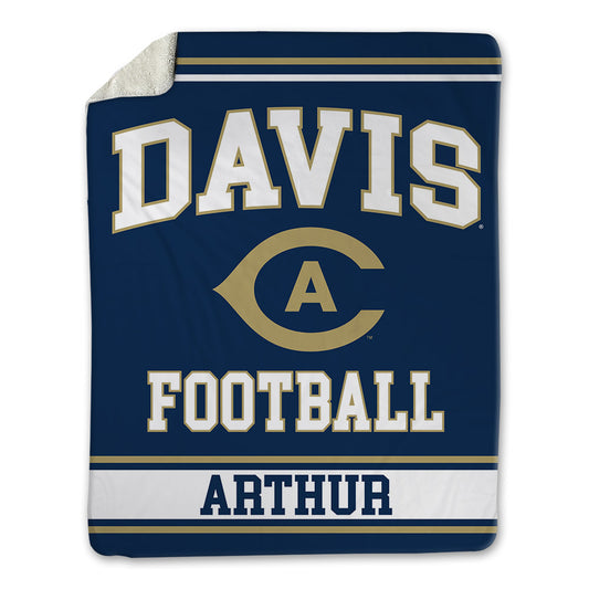 UC Davis - NCAA Football : Greer Arthur - Blanket-0