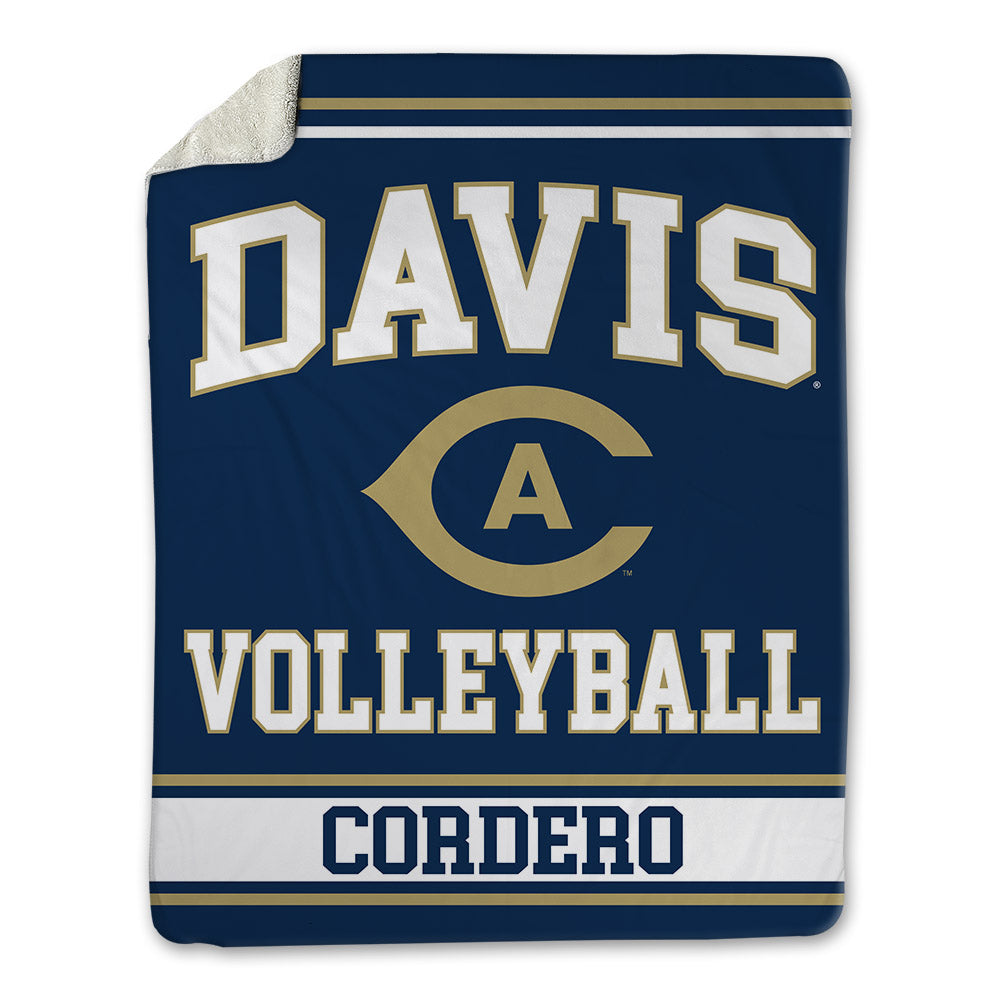 UC Davis - NCAA Women's Volleyball : Ximena Cordero - Blanket-0