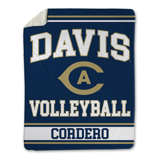 UC Davis - NCAA Women's Volleyball : Ximena Cordero - Blanket-0