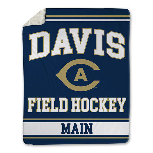 UC Davis - NCAA Women's Field Hockey : Molly Main - Blanket-0