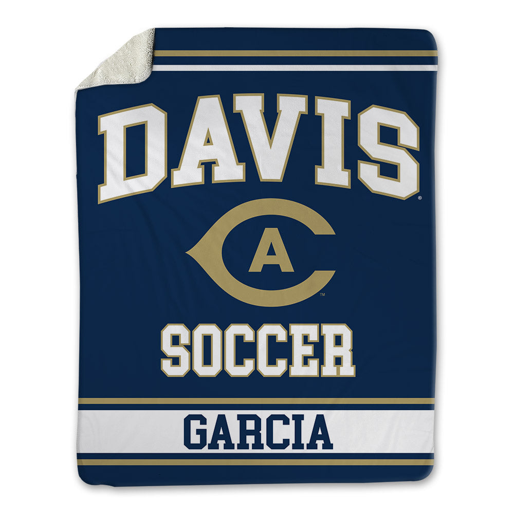 UC Davis - NCAA Men's Soccer : Marcus Garcia - Blanket-0