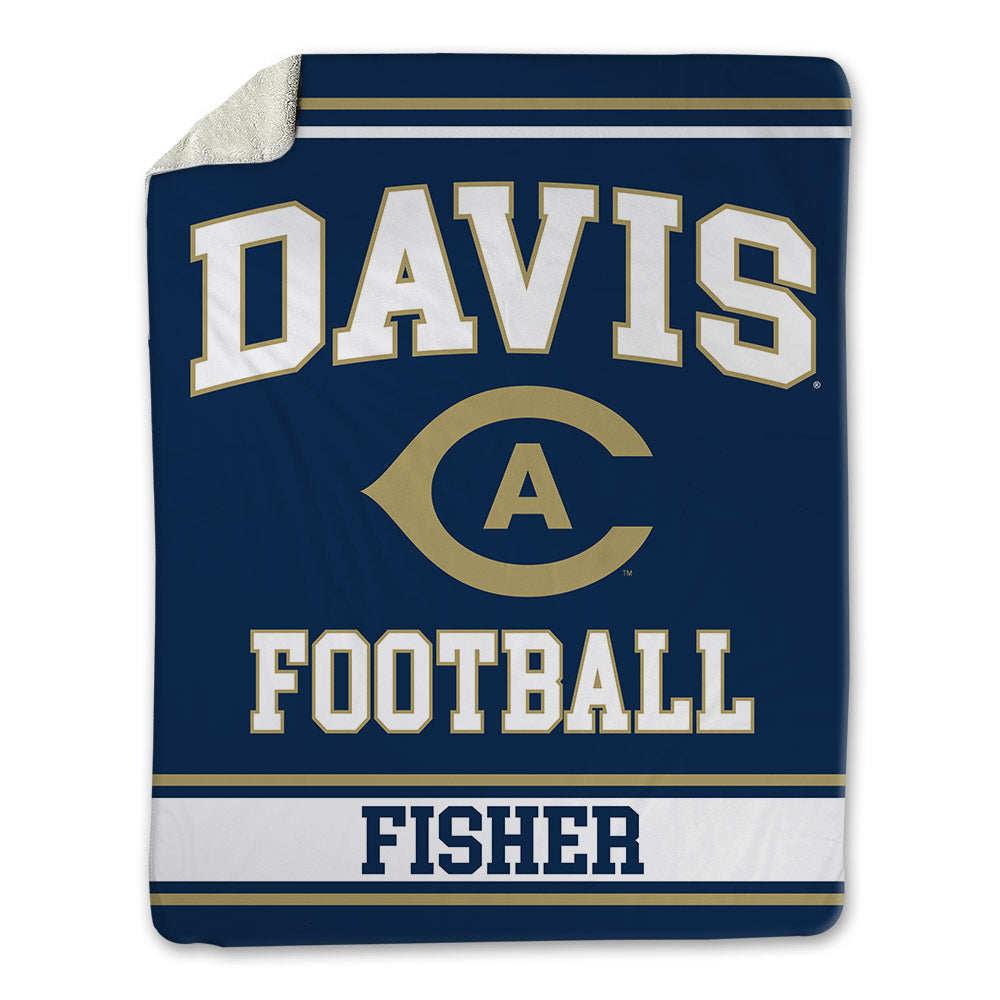 UC Davis - NCAA Football : Jordan Fisher - Blanket-0