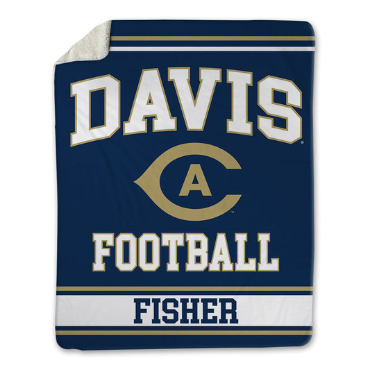 UC Davis - NCAA Football : Jordan Fisher - Blanket-0